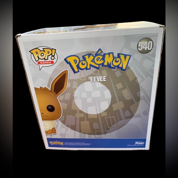 Vaulted 2019 Target Exclusive Pokemon Eevee 10inch Funko Pop New in Box - Picture 5 of 8